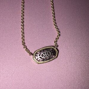 Kendra‎ Scott Gold and Silver Pendant Necklace